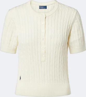 Polo Ralph Lauren Cable-knit cotton sweater