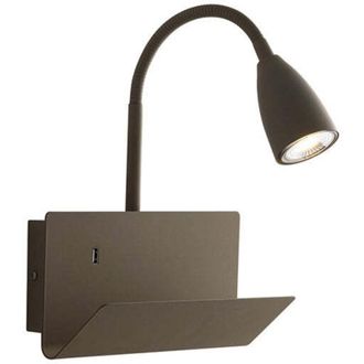 Fan Europe Applique gulp in metallo fango con braccio flessibile