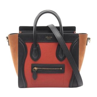 Celine Pre-owned Handbags, female, Multicolor, Size: ONE SIZE Pre-owned Vintage Handbag