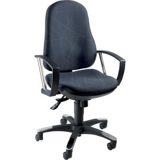 Topstar Silla Escritorio Giratoria Trend 10 Sincr&oacute;nico 10 Negro