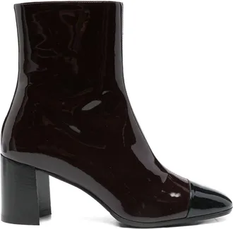 Carel Esprit Patent Leather Ankle Boots