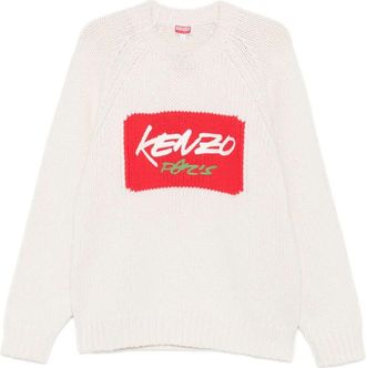 Kenzo Maglione In Lana Kenzo X Futura 2000 Con Ricamo Graffiti-Uomo