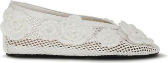 Ganni Ganni Polyethylene Ballet Womens Flats