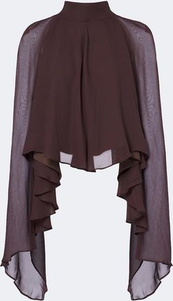 De La Vali Mia chiffon top