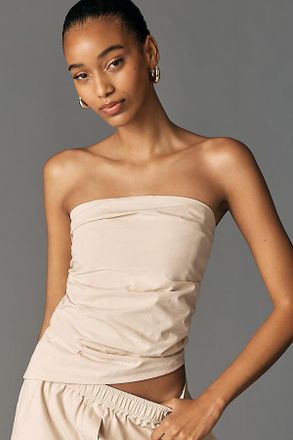 Maeve Strapless Ruched Top