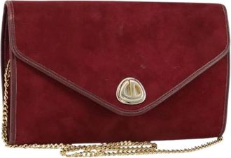 Dior Pre-owned Cross Body Bags, female, Red, Size: ONE SIZE Pre-owned Vintage Shoulder Bag