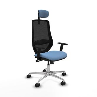 Piqueras y Crespo Piqueras Y Crespo Mardos Sincro Silla Azul Cielo Confort