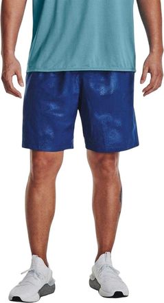 Under Armour Heren Performance Athletic Workout Shorts (Blauw)