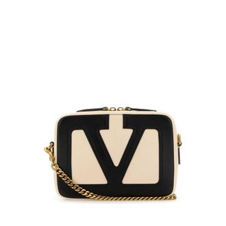 Valentino Garavani Ivory Nappa Leather Viva Superstar Crossbody Bag