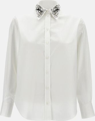 Alexander McQueen White Cotton Shirt