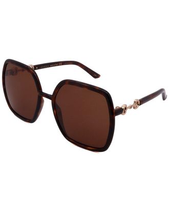 Gucci Womens Gg0890s 55Mm Sunglasses
