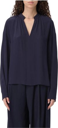 Patrizia Pepe Mujer, Blusas y Camisas, Azul, Talla: M