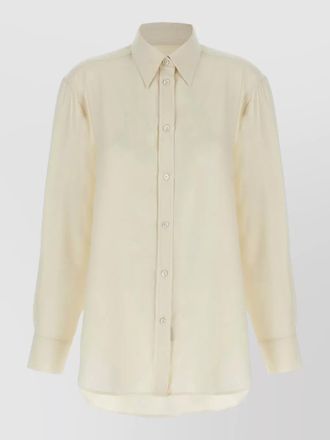 Brioni silk long-sleeve shirt