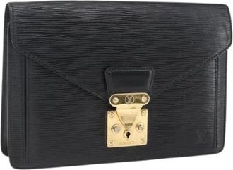 Louis Vuitton Pre-owned Epi Clutch - Dames - Vintage Clutch - Zwart - ONE Size - Vintage