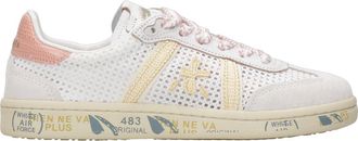 Premiata Sneakers Wit+Beige+Roze