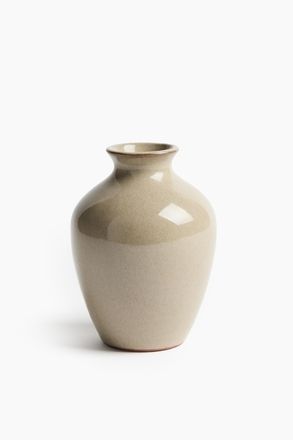 H&M Kleine Terrakottavase - Khakibeige