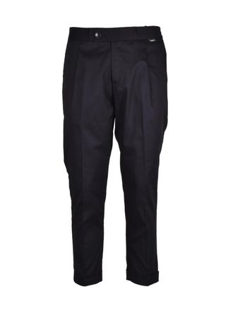Emanuel Ungaro Cotton Stretch Trousers - Black