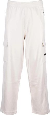 Emporio Armani Tuta Rechte Broek - Heren - Straight fit broeken - Beige - 2XL - Katoen - Broeken