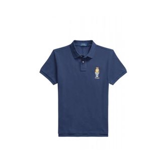 Ralph Lauren Polo Shirt - male - Ralph Lauren - Polo Shirts - Blue - XL - Tops