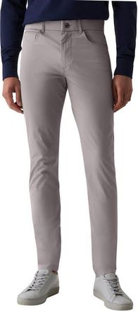 Greyson Amagansett 5-Pocket Slim Fit Pants in Riverstone at Nordstrom, Size 33