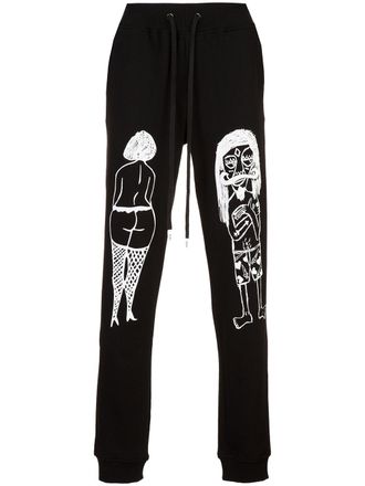 Haculla Hotel Couple track pants - Nero
