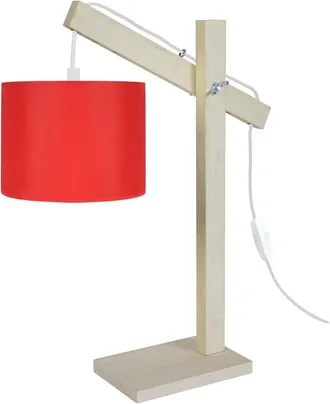 Tosel Lámpara de escritorio,naturala50xd27xp27 cm