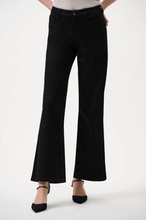 Joseph Ribkoff Goldie Wide Leg Jeans In Black