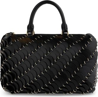 Paco Rabanne Boston Bag - Dames - Tassen - Zwart - Maat: ONE Size Katoen