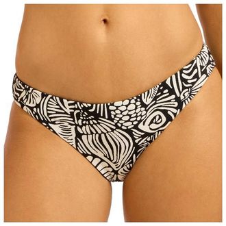 Seafolly C Shells Reversible Hipster Bikini-Bottom f&uuml;r Damen | orange