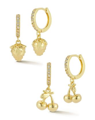 Sphera Milano Plated Cz Earrings