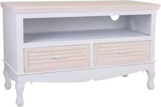 Wanderlust Deco Wanderlust Deco - Mueble Bajo De Madera Blanco 100x42x61