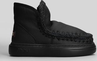 Mou Eskimo Sneaker Bold Low Heels Ankle Boots