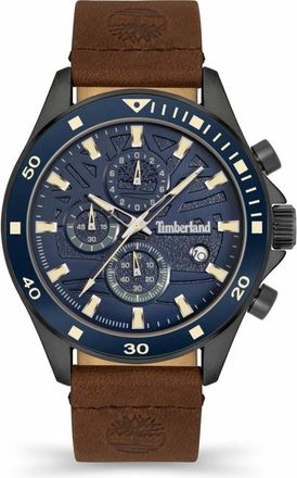 Timberland Wakeda-Z Chronograaf - Heren - Accessoires - Zwart - Maat: ONE Size Leer