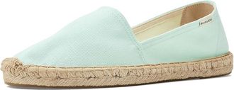 Soludos Dali Original Espadrille Womens Flat Shoes Jelly Mint : EU 39 (US Womens 8-8.5) B - Medium, Cotton