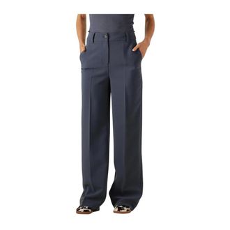 Modstr&ouml;m Dames, Broeken, Blauw, Maat: XS