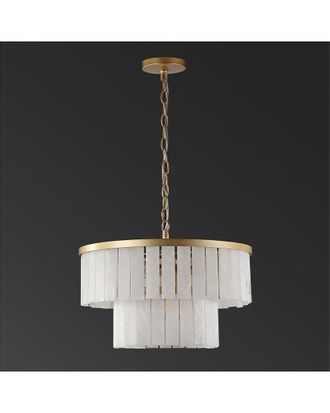 Safavieh Couture Kiandra Marble 2-Tier Chandelier