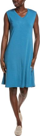 Eileen Fisher V-Neck Midi Dress