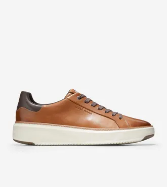 Cole Haan Mens GrandPr&oslash; Topspin Sneakers - Brown Size 10.5