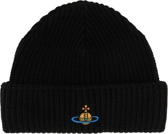 Vivienne Westwood Beanie Hat With Logo