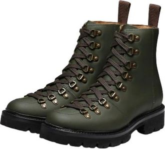 Grenson Rubberised Leather Pull On Military Boots Size 42.5