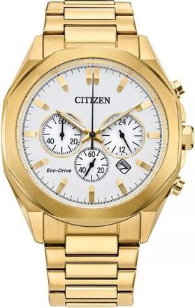 Citizen Classic Chronograph White Dial Mens Watch CA4592-85A