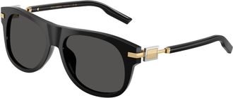 Dolce & Gabbana DG4546 501/87 Mens Sunglasses Black Size 56