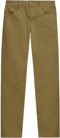 Saint Laurent Relaxed Slim Cotton Pants, Waist Size 31