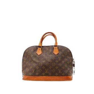Louis Vuitton Pre-owned Handbags, female, Brown, Size: ONE SIZE Pre-owned Le Alma MM