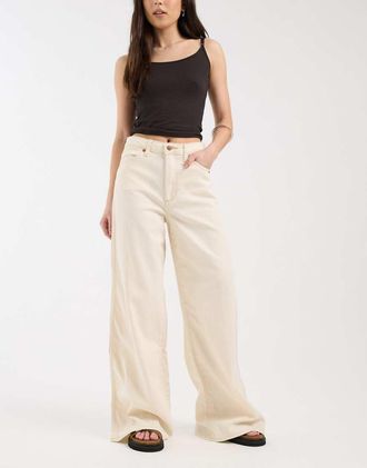 Wrangler Canyon - Jeans a fondo ampio &eacute;cru-Neutro