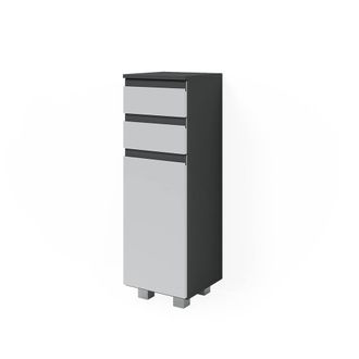 Vicco Armario Mediano J-shape, Antracita, 30 X 95 Cm Vicco