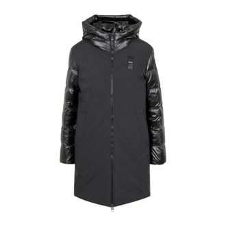 Blauer Brook Nylon en Neopreen Donsjack - Dames - Mantels - Zwart - Maat: L Nylon