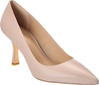 Stuart Weitzman Isla 75 Leather Pump