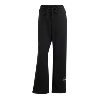 adidas by Stella McCartney a SMC Straight P - Dames - Wijde Broeken - Zwart - S - Katoen - Broeken