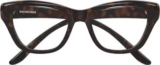Balenciaga Optisch Montuur - Dames - Brillen - Bruin - 53 MM - Accessoires